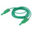PJP2717-IEC-200V Měřicí šňůra 36A banánek 4 mm,z obou stran Ujmen: 1kV Dél: 2m