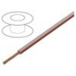 Vodič FLRY-B 1x0,5mm2 lanko Cu PVC šedo-červená 60V Třída: 5