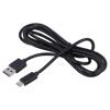 Kabel USB 2.0 USB A vidlice,USB C vidlice 1,5m černá PVC 60W