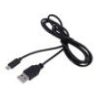 Kabel USB 2.0 USB A vidlice,USB B vidlice 1,4m černá PVC 60W