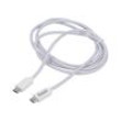 Kabel USB 2.0 USB C vidlice,z obou stran 1,5m bílá PVC 100W