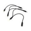 Kabel 2x0,5mm2 DC 5,5/2,1 zástrčka,DC 5,5/2,1 zástrčka x5