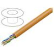 Vodič U/UTP 4x2x24AWG drát CCA PVC oranžová 305m Økab: 5,2mm