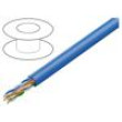 Vodič U/UTP 4x2x23AWG drát CCA PVC modrá 305m Økab: 5,6mm