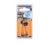 Brush set 2.35mm bristle 3pcs.
