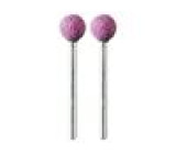 Brusné kameny Ø: 10mm Ø: 3mm Mat.hrotu: korund 2ks.