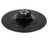 Brusný talíř 125mm Upevnění: suchý zip Závit: M14