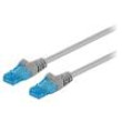 Patch cord U/UTP 6a lanko Cu LSZH šedá 20m 26AWG Žíly: : 8