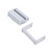 Zástrčka IDC zásuvka PIN: 14 nízkoprofilové IDC 1,27mm šedá