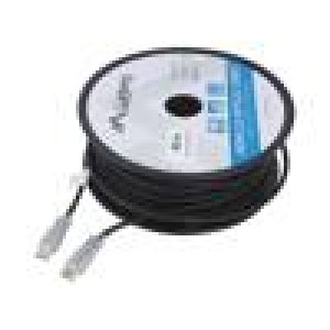 Kabel HDMI 2.0 HDMI vidlice,z obou stran PVC Dél: 40m černá
