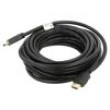 Kabel HDMI 1.4 HDMI vidlice,z obou stran PVC 7,5m černá