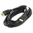Kabel HDMI 1.4 HDMI vidlice,z obou stran PVC 3m černá 30AWG