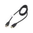 Kabel HDMI 1.4 HDMI vidlice,z obou stran PVC 1,8m černá