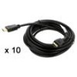 Kabel HDMI 1.4 HDMI vidlice,z obou stran PVC 5m černá 30AWG