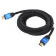 Kabel HDMI 2.0 HDMI vidlice,z obou stran textilní 3m černá