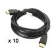Kabel HDMI 1.4 HDMI vidlice,z obou stran PVC 3m černá 30AWG