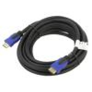 Kabel HDMI 2.0 HDMI vidlice,z obou stran PVC 4,5m černá