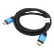 Kabel HDMI 2.0 HDMI vidlice,z obou stran textilní 1,8m černá