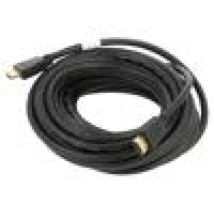 Kabel HDMI 1.4 HDMI vidlice,z obou stran PVC 10m černá