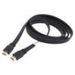 Kabel HDMI 2.0,plochý HDMI vidlice,z obou stran PVC 1,8m