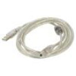 Kabel USB 2.0 USB A vidlice,USB B vidlice zlacený 1,8m 30AWG