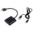 Rozbočovač HDCP 2.2,HDMI 2.0 černá Vst: zástrčka HDMI