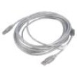 Kabel USB 2.0 USB A vidlice,USB B vidlice zlacený 5m Žíla: Cu
