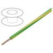 Vodič BETAtherm® 155 1x25mm2 lanko Cu žluto-zelená -35÷120°C