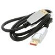 Kabel DisplayPort 1.4 DisplayPort vidlice,z obou stran 1m