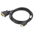 Kabel single link DVI-D (18+1) vidlice,HDMI vidlice 1,8m