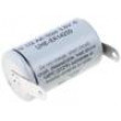 Baterie lithiové 3,6V 1/2AA pájecí očka 1200mAh