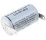 Baterie lithiové 3,6V 1/2AA pájecí očka 1200mAh