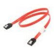 Kabel: SATA SATA vidlice,z obou stran 0,5m červená Žíla: Cu