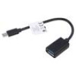 Adaptér USB 2.0 USB A zásuvka,USB B micro vidlice niklovaný