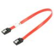 Kabel: SATA SATA vidlice,z obou stran 0,3m červená Žíla: Cu