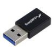 Adaptér USB 3.1 USB A vidlice,USB C zásuvka niklovaný černá