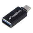 Adaptér USB 3.1 USB A zásuvka,USB C vidlice niklovaný černá