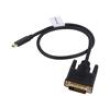 Adaptér USB 3.1 DVI-D (24+1) vidlice,USB C vidlice zlacený