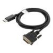 Kabel-adaptér DisplayPort 1.2 1,8m černá černá