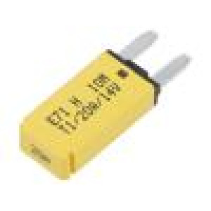 Pojistka: tavná 20A 12VDC automobilová 12,45mm
