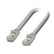 Patch cord S/UTP 5 lanko Cu LSZH šedá 2m 26AWG Žíly: : 4 IP20