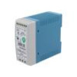 POS-MDIN60W48 Napájecí zdroj: spínaný na lištu DIN 60W 48VDC 1,25A OUT: 1