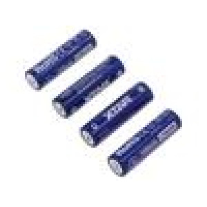 Akum: Li-Ion AA 1,5V 2500mAh Ø14,3x50,3mm 4ks.