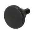 Nastavovací kolečko Ø: 12mm Vněj.závit: M3 6mm H: 7,5mm ocel