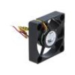 Ventilátor: DC axiální 12VDC 40x40x10mm 10,4m3/h 25dBA