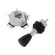 Joystick Výv: konektory 2,8x0,5mm Ø22,3mm IP65 na panel