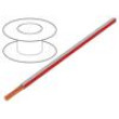 Vodič FLRY-A 1x0,35mm2 lanko Cu PVC bílo-černá 60V Třída: 5
