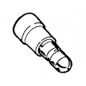 zástrčka kruhová izol. modrá - 5 x 1,5 - 2,5