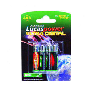 baterie alkalická UltraDigital LR03 (4ks)
