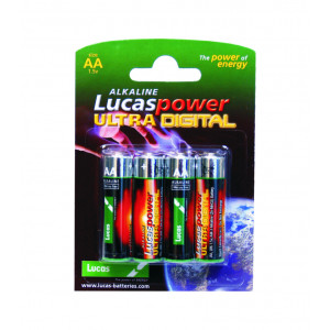 baterie alkalická UltraDigital LR6 (4ks)